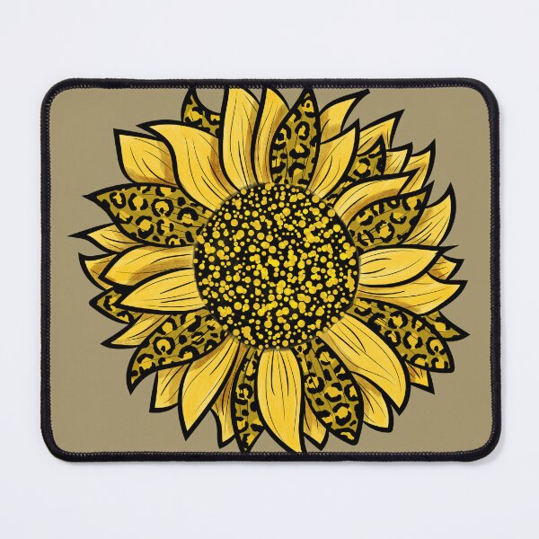 Item preview, Leopard Sunflower , Sunflower Shirt, Floral Tee Shirt, Flower Shirt,Garden Shirt designed and sold by LIQA.