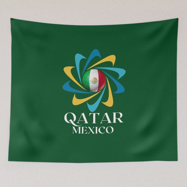 Item preview, Qatar Football soccer team Mexico  designed and sold by DesignsbyMona.