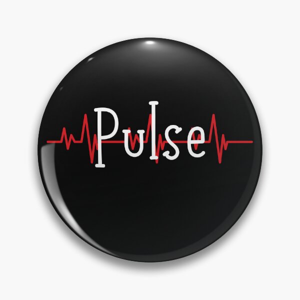 Item preview, red pulse line design for nurses and paramedical staffs. typography designed and sold by haideralibhai.