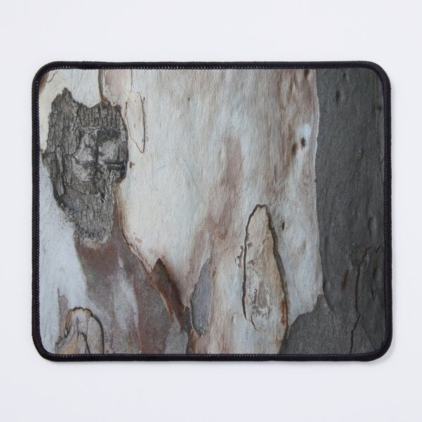 Item preview, Close Up Abstract Photography Of Blue Grey and Brown Bark designed and sold by taiche.