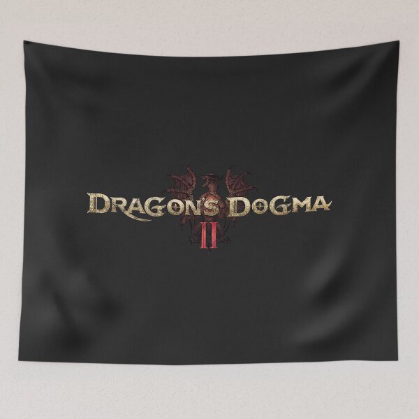 Item preview, Dragon's Dogma 2 Distressed Logo designed and sold by StebopDesigns.