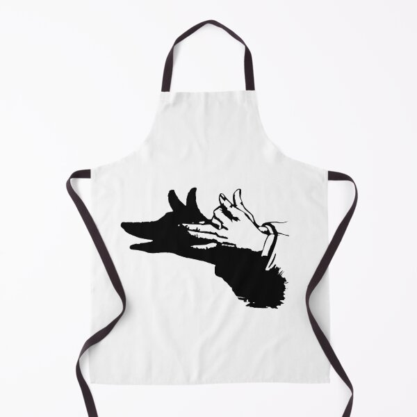 Item preview, Wolf hand shadow puppet illustration designed and sold by Falletalks.