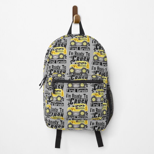 Item preview, Back To School Bus I'm Ready To Crush First Grade designed and sold by CharJens.