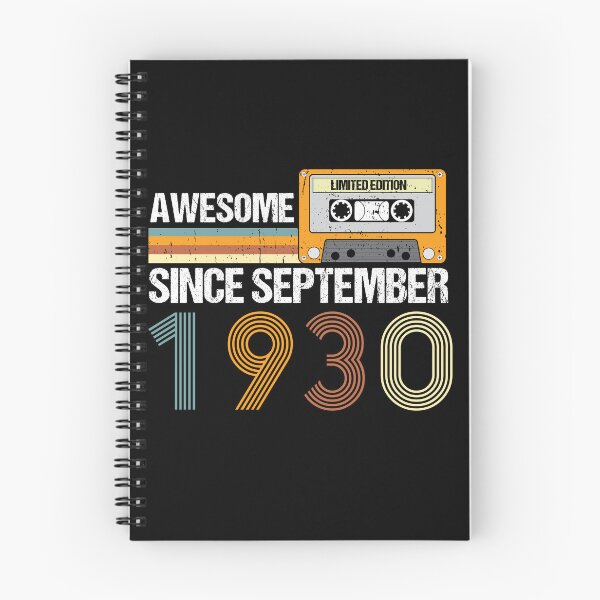 Item preview, Awesome Since September 1930 | 92th birthday | vintage September 1930 designed and sold by AMINE  ★★★★★.