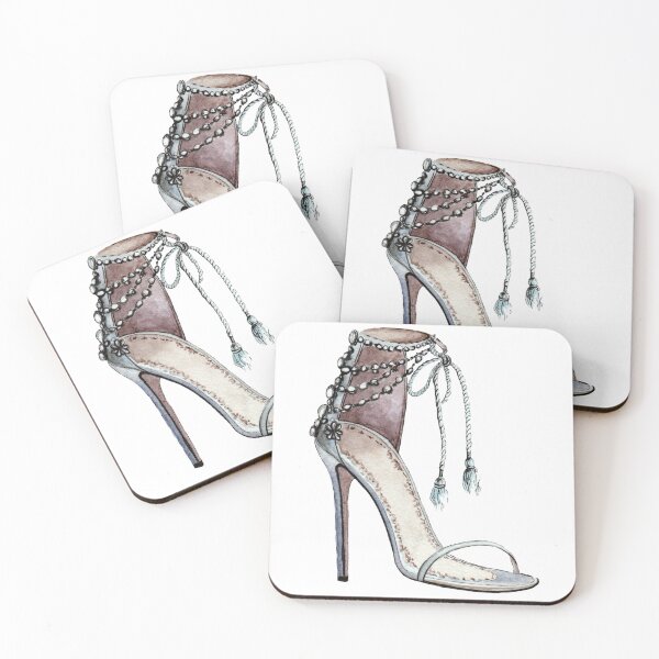 Item preview, Heeled Sandals designed and sold by Yulchikdesign.