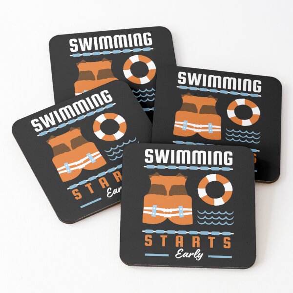 Item preview, Swimming Starts Early Classic T-Shirt designed and sold by verarheaf9.