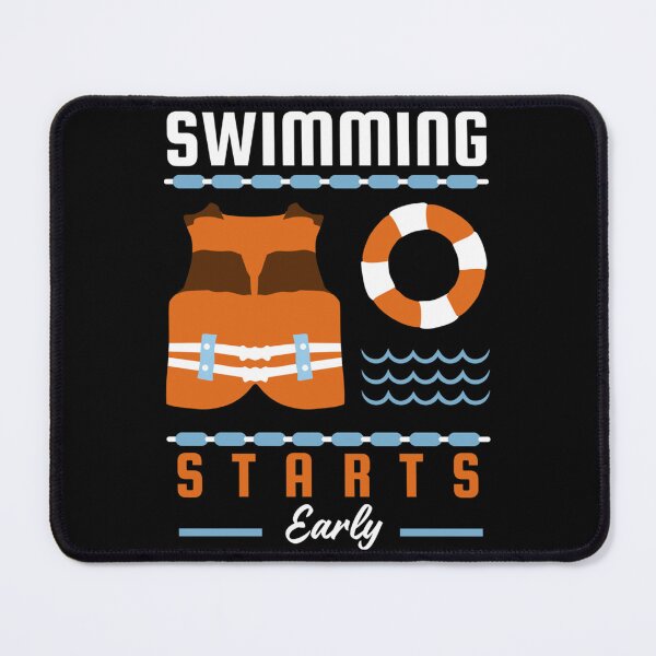 Item preview, Swimming Starts Early Classic T-Shirt designed and sold by verarheaf9.