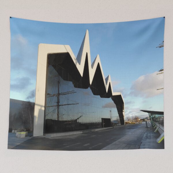 Item preview, Scottish Photography Series (Vectorized) - Riverside Museum, Glasgow designed and sold by MacPean.