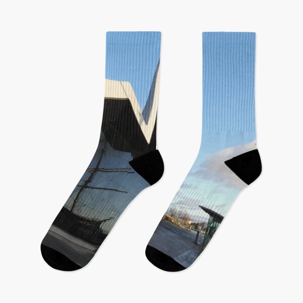 Item preview, Scottish Photography Series (Vectorized) - Riverside Museum, Glasgow designed and sold by MacPean.