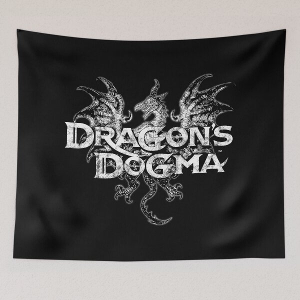 Item preview, Dragon's Dogma 2 Distressed Logo designed and sold by StebopDesigns.