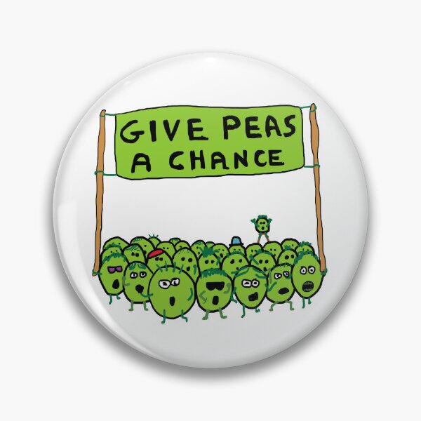 Item preview, Give Peas A Chance designed and sold by Mark-Ewbie.