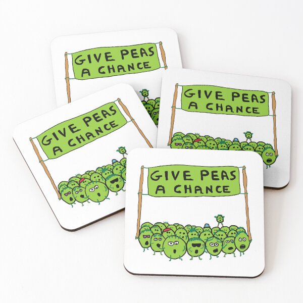 Item preview, Give Peas A Chance designed and sold by Mark-Ewbie.