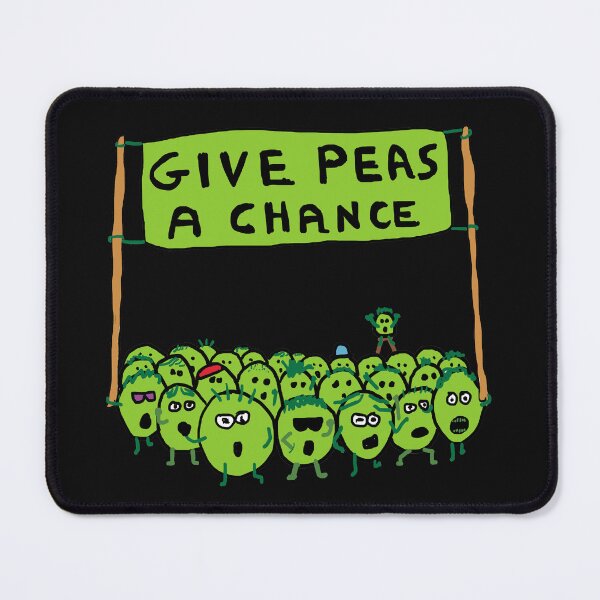 Item preview, Give Peas A Chance designed and sold by Mark-Ewbie.
