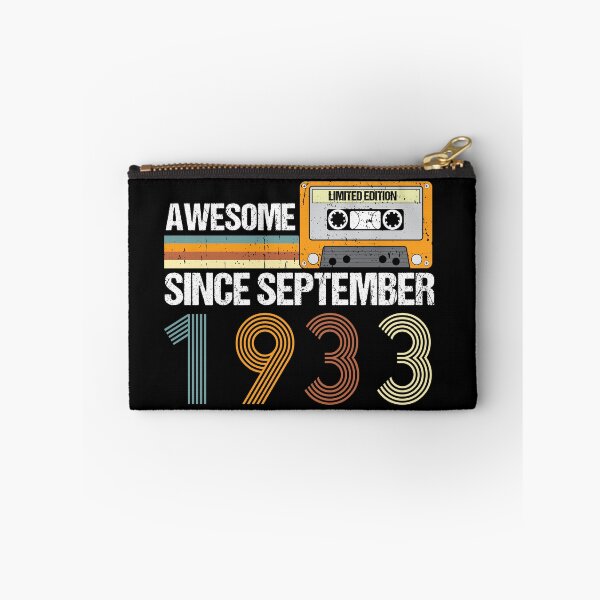 Item preview, Awesome Since September 1933 | 89th birthday | vintage September 1933 designed and sold by AMINE  ★★★★★.