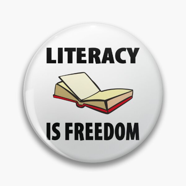 Item preview, literacy is freedom designed and sold by amine163.
