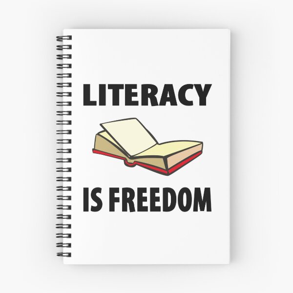 Item preview, literacy is freedom designed and sold by amine163.