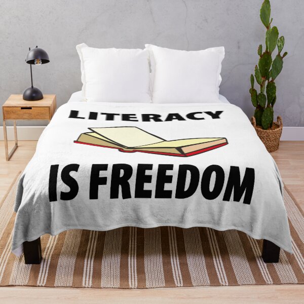 Item preview, literacy is freedom designed and sold by amine163.