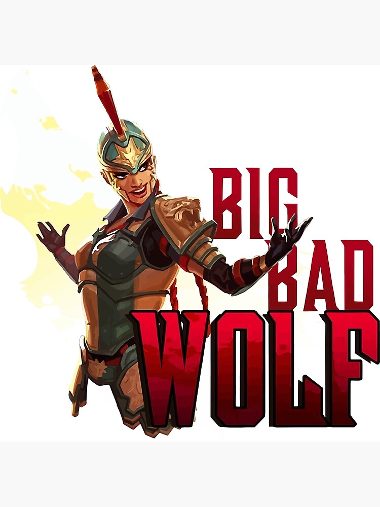 Apex Legends Holosprays Loba Big Bad Wolf Poster For Sale By Bhanupiumal Redbubble