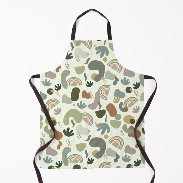 Item preview, Green Aesthetic Mid Century Modern Abstract designed and sold by PeachyLitchi.