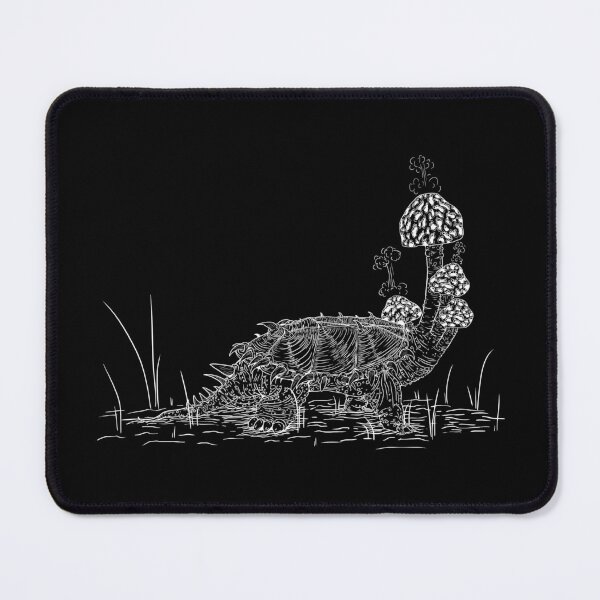 Item preview, Collection of Curious Creatures: Turtle Shroom ((white linework)) designed and sold by iduzarts.