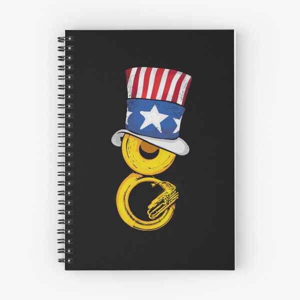 Item preview, 4th Of July America Men Marching Band Music Sousaphone designed and sold by DSWShirts.