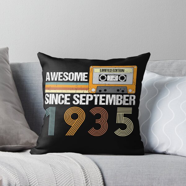 Item preview, Awesome Since September 1935 | 87th birthday | vintage September 1935 designed and sold by AMINE  ★★★★★.