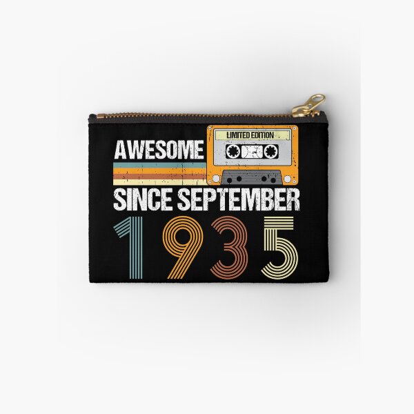 Item preview, Awesome Since September 1935 | 87th birthday | vintage September 1935 designed and sold by AMINE  ★★★★★.