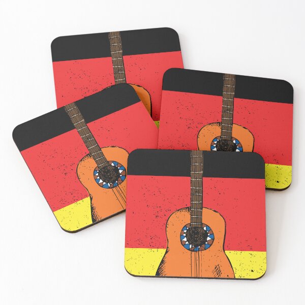 Item preview, Country Music Retro Vintage Guitar Germany designed and sold by pretty4u.