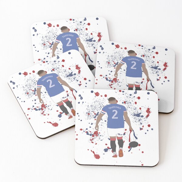 Item preview, Rangers Fan Art WorkRangers Captain, James Tavernier, No 2,  designed and sold by FootyLocker.