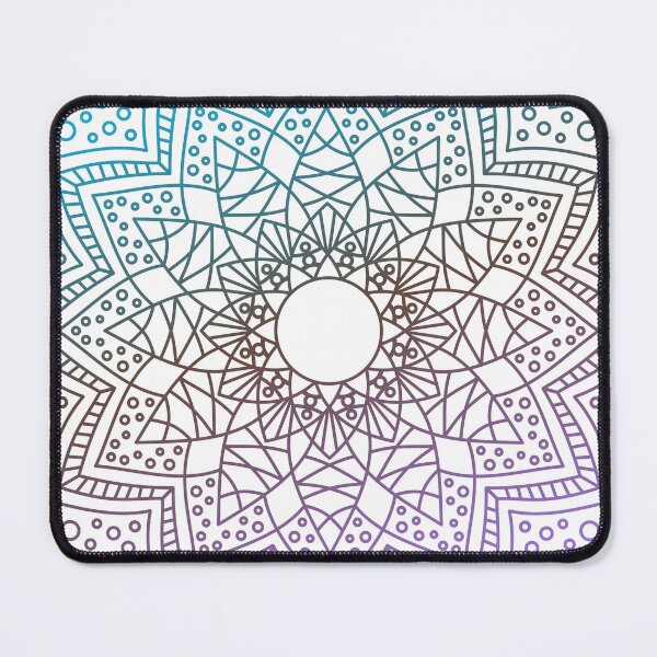 Item preview, Mandala Subtle Abstract Androsexual Pride Flag designed and sold by cashewdays.