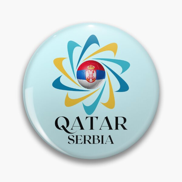 Item preview, Qatar Football soccer team Serbia  designed and sold by DesignsbyMona.