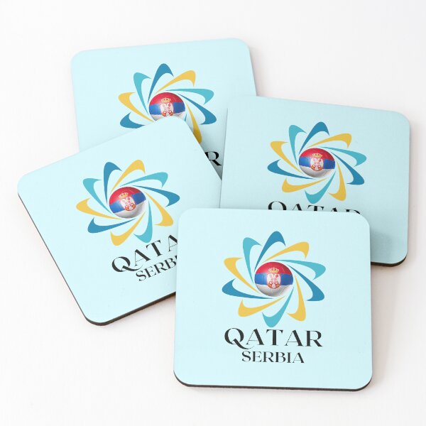 Item preview, Qatar Football soccer team Serbia  designed and sold by DesignsbyMona.