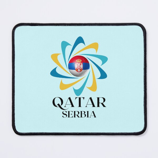 Item preview, Qatar Football soccer team Serbia  designed and sold by DesignsbyMona.
