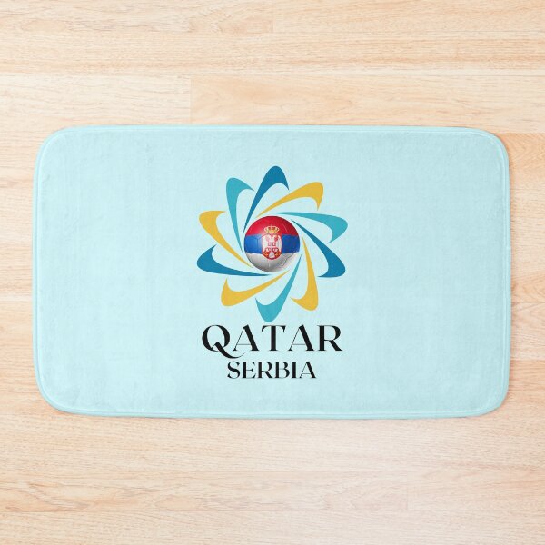 Item preview, Qatar Football soccer team Serbia  designed and sold by DesignsbyMona.