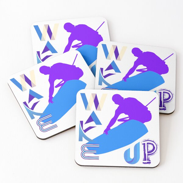 Item preview, Wake up - Wakeboarding  designed and sold by trendingatees.