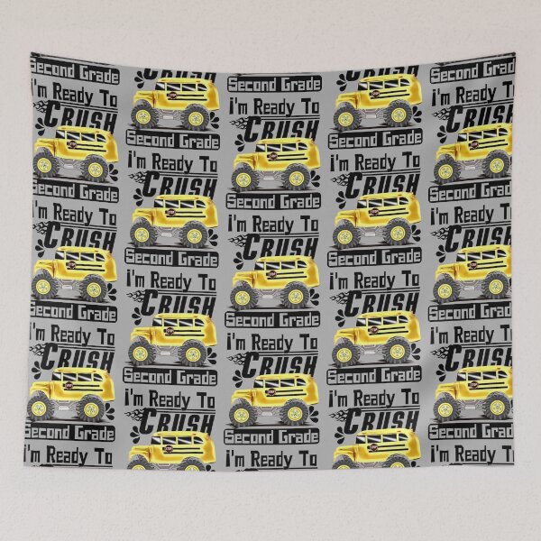 Item preview, Back To School Bus I'm Ready To Crush Second Grade designed and sold by CharJens.