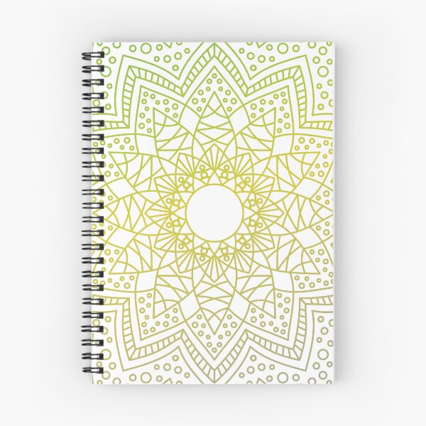 Item preview, Mandala Subtle Abstract Lithromantic Pride Flag Green Yellow designed and sold by cashewdays.