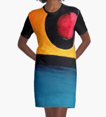 Sun Over the Water Graphic T-Shirt Dress