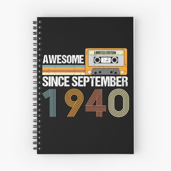 Item preview, Awesome Since September 1940 | 82th birthday | vintage September 1940 designed and sold by AMINE  ★★★★★.