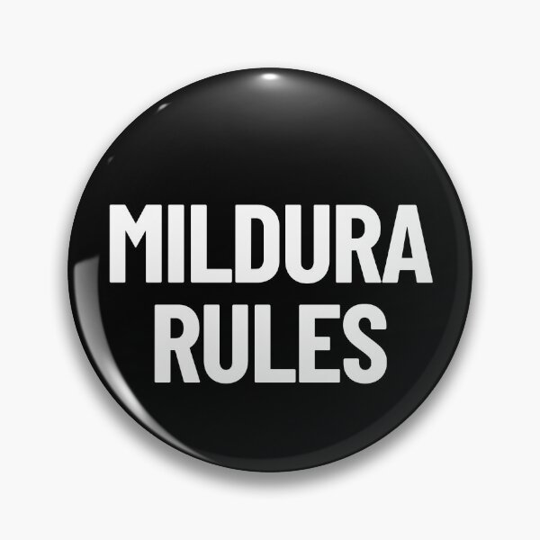 Item preview, Mildura Rules Victoria Australia Capital City designed and sold by Legit Hooligan.