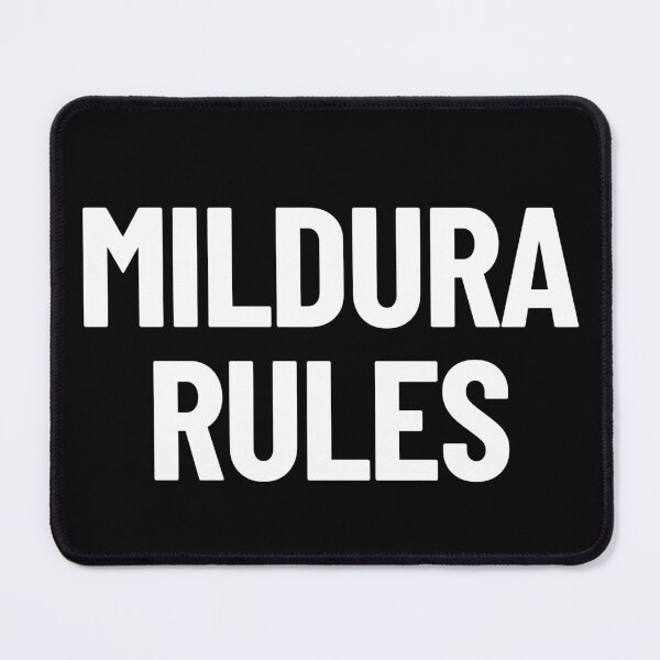 Item preview, Mildura Rules Victoria Australia Capital City designed and sold by Legit Hooligan.