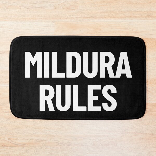 Item preview, Mildura Rules Victoria Australia Capital City designed and sold by Legit Hooligan.