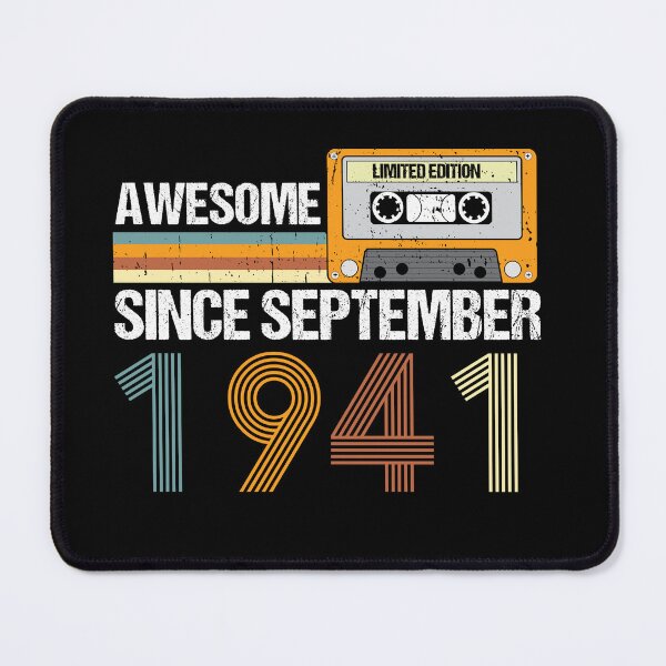 Item preview, Awesome Since September 1941 | 81th birthday | vintage September 1941 designed and sold by AMINE  ★★★★★.