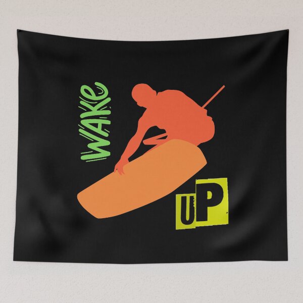 Item preview, Wakeboard Wake Up designed and sold by trendingatees.