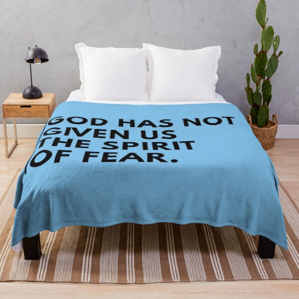 Item preview, God has not given us the spirit of fear. Christian quote, motivational words about god and jesus christ designed and sold by IsisOsiris.