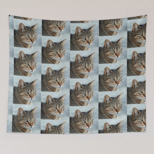 Item preview, Stunning Tabby Cat CloseUp Photo Portrait designed and sold by taiche.