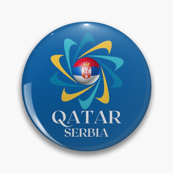 Item preview, Qatar Football soccer team Serbia  designed and sold by DesignsbyMona.