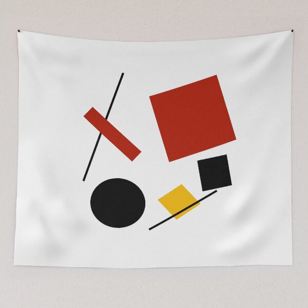 Item preview, Minimalist wall art Suprematism Composition Malevich Abstract Artwork designed and sold by WeasleyF.