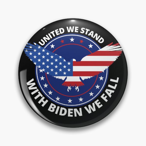 Item preview, United We Stand With Biden We Fall designed and sold by Pixelish.