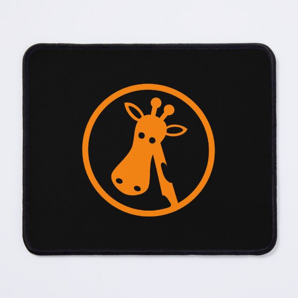 Item preview, Giraffe face logo | Giraffe lovers | Giraffe fans designed and sold by AnimalMode.